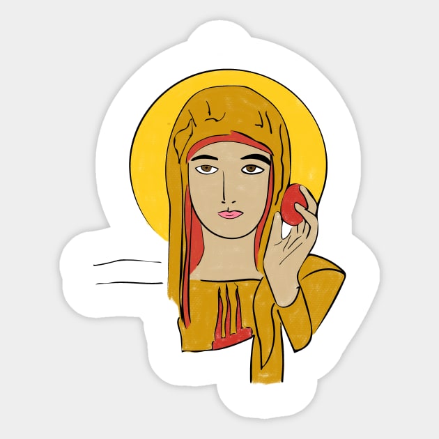 Mary Magdalene Sticker by moanlisa